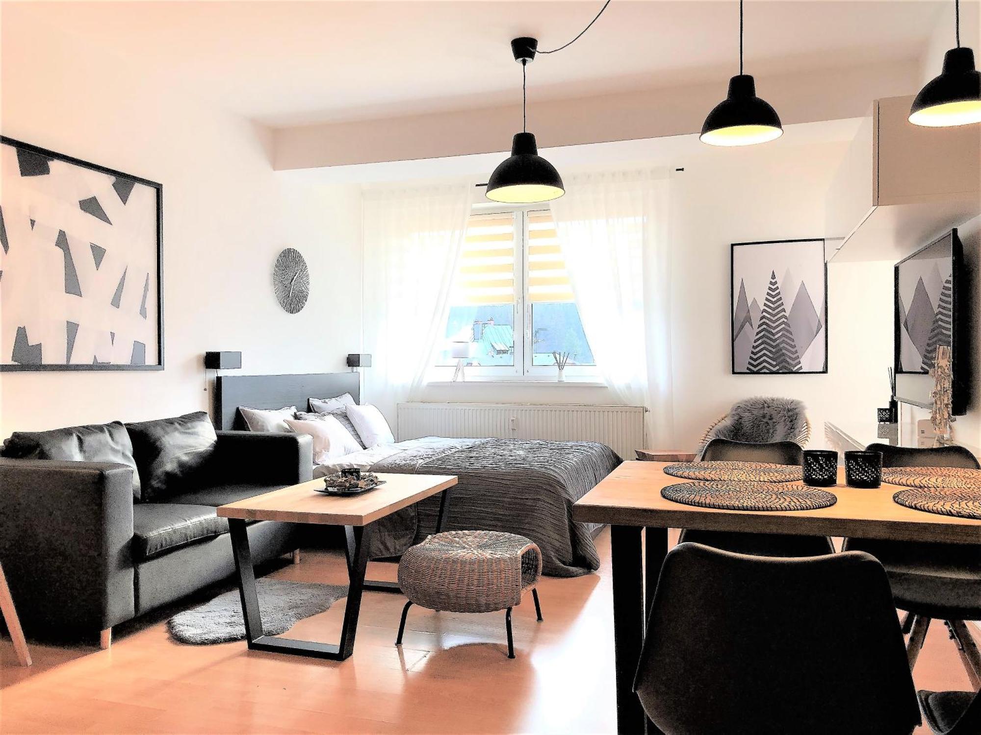 Apartmán u sklárny Apartman Harrachov Kültér fotó